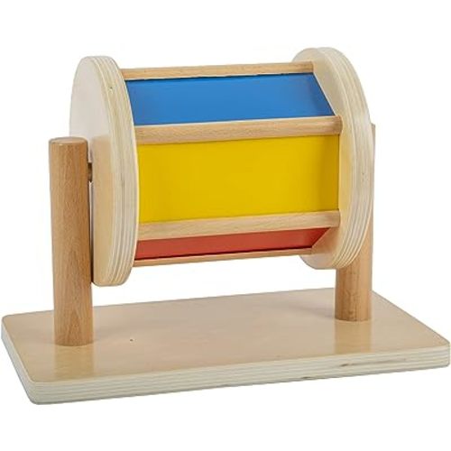 Spinning Rainbow Drum Toys for 612 Month Babies Infant 3 Month 1 Year Toddlers TI4501