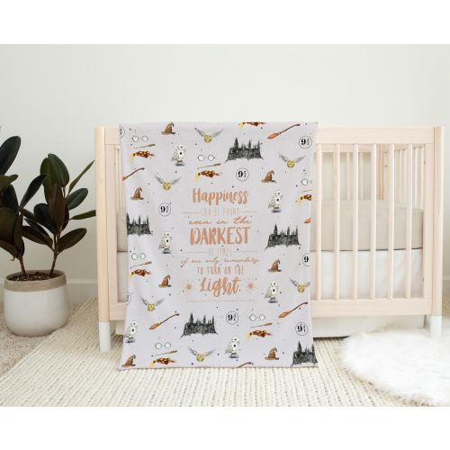 Little Wizard Baby Blanket: Handmade Minky Fabric Newborn Gift