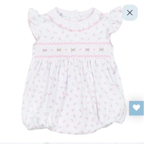 Juliette's Classics Smocked Bubble – Magnolia Baby
