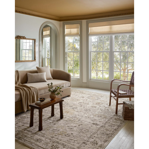 Magnolia Home by Joanna Gaines x Loloi Pace Natural / Stone Area Rug & Reviews - Wayfair Canada