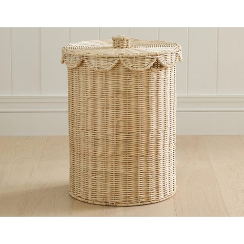 Palmer Scalloped Hamper