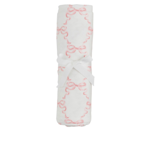 Bow Print Stretchy Swaddle
