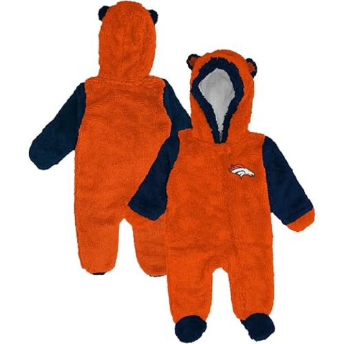 Outerstuff Newborn NFL Teddy Fleece Bunting Full-Zip Sleeper