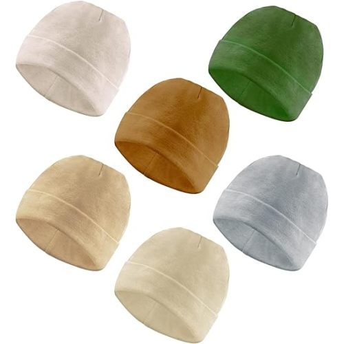 6 Pack Baby Hats 0-6 Months for Unisex,Baby Beanie,Newborn Hats for Girl Boys Baby Essentials