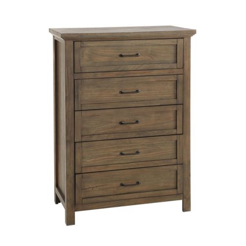 Westwood Design Westfield 5 Drawer Chest in Harvest Brown WF-CH-N8104S-HBR