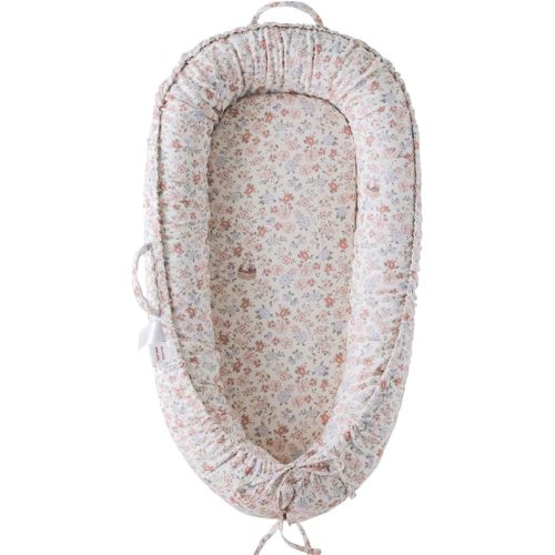 Infant Lounger, Baby Nest Cover for Baby Girls & Boys, Newborn Essentials for Baby 0-18 Months, 100% Cotton Breathable (Wonderland)