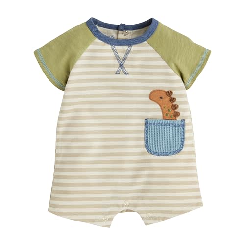 Mud Pie Baby Boys Children's Dino Applique Shortall