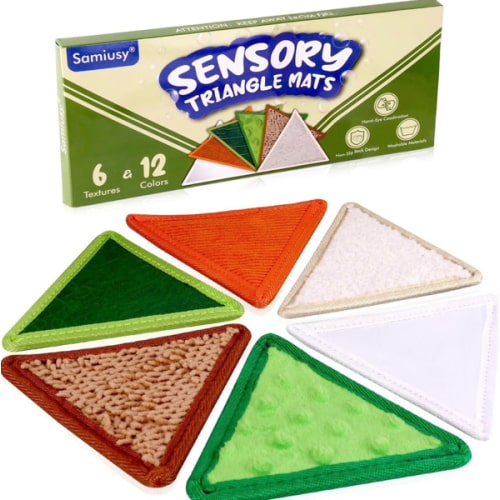 Samiusy Tactile Sensory Toys for Babies 6+ Months & Toddlers 1-3 Years