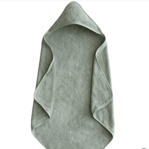 Mushie Organic Cotton Baby Hooded Towel