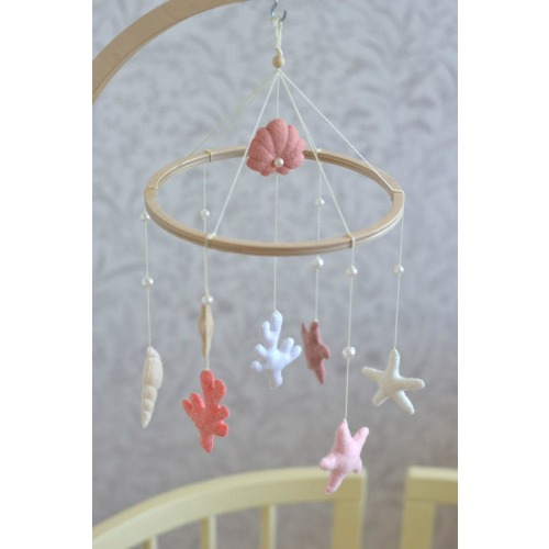 Ocean baby mobile, crib mobile seashells, sea mobile