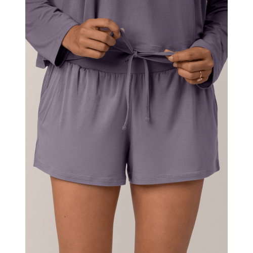 Aria Bamboo Casual Lounge Short | Granite - Kindred Bravely