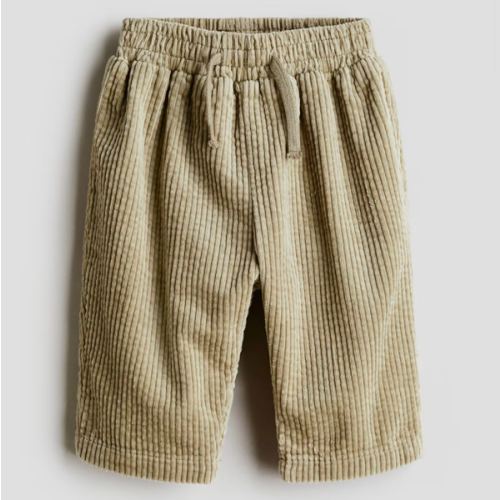 COTTON CORDUROY JOGGERS