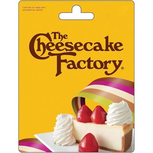 The Cheesecake Factory Physical Gift Card