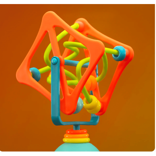 Sassy | Spinning Cube Tray Toy | Sweet Pea Kids