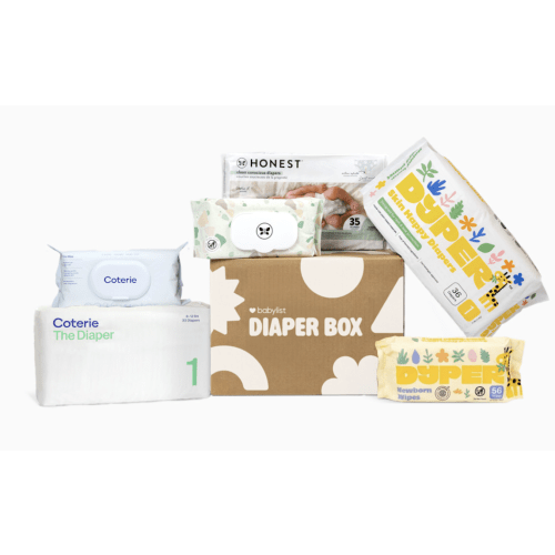Babylist - Diaper Box - 104 Diapers & 172 Wipes