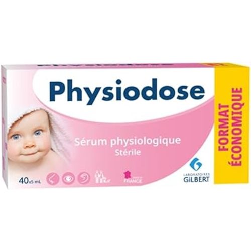 Suero fisiológico fisiológico - Caja de 40 dosis únicas