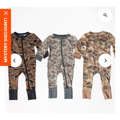 Baby Zip Up Bundle - Classic Camo – BURLEBO