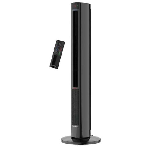 All Season 1500-Watt Electric Oscillating Space Heater and Fan Combo Tower with Remote Control