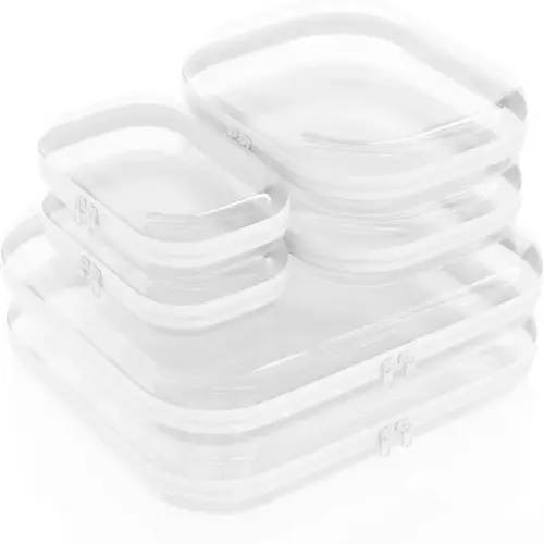 Organizer Storage Box 3Pcs/Set, Hard Zipper Case Toy Storage - TikTok Shop