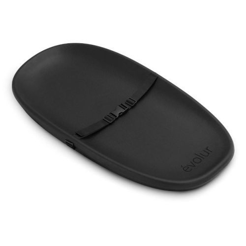 Evolur Eva Baby Changing Pad, Soft, Breathable and Waterproof, Light Black