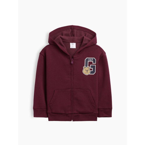 babyGap Relaxed Brannan Bear Logo Zip Hoodie