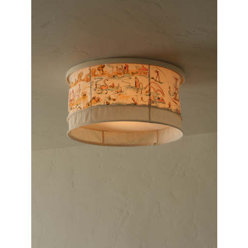 Drum light shade | Drum boob light cover | Drum ceiling light cover - Tulip Shades