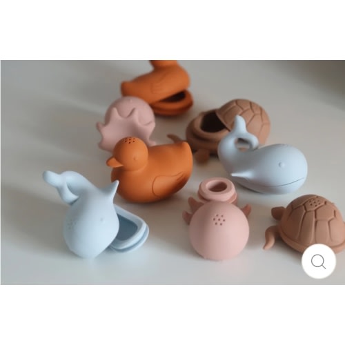 Silicone Baby Sea Life Bath Toys