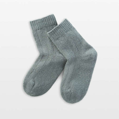 Nuna ® Athens Blue NB-6 Months Cashmere Baby Socks