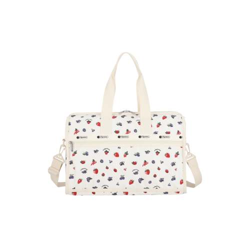 Deluxe Medium Weekender - Berry Mellow print – LeSportsac