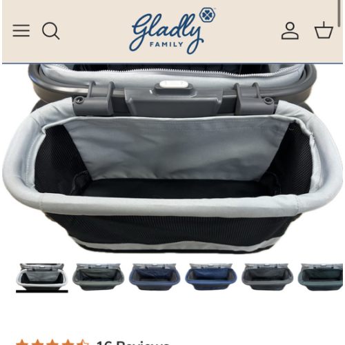 Accessories: Anthem All-Terrain Stroller Basket | Gladly Family