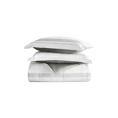 Stitched Stripe Reversible 3-Piece Comforter Set | Nordstromrack