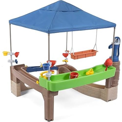 Step2 Pump & Splash Shady Oasis, Tan, Blue