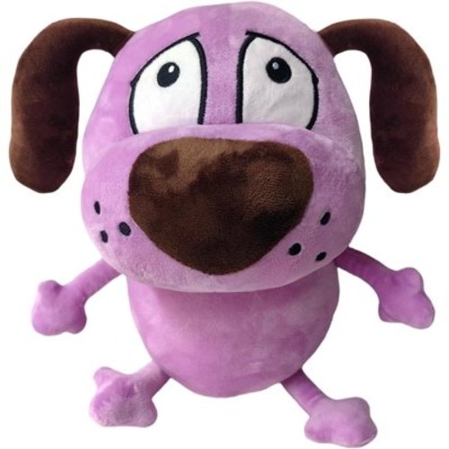 New Courage the Cowardly Dog Plush Toys Purple Dog Plush Cute Dog Stuffed Animal Toys Plushies Courage the Cowardly Dog Soft Toy Merch Children's Gift Courage the Cowardly Dog TV Movie Games