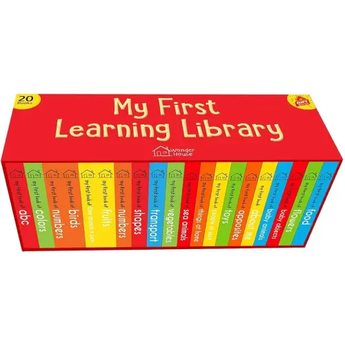 My First Complete Learning Library: Boxset of 20 Board Books Gift Set for Kids