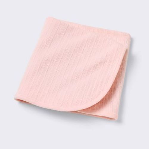 Pointelle Baby Blanket - Pink - Cloud Island™