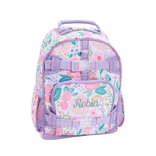 Mackenzie Lavender Floral Blooms Backpacks | Pottery Barn Kids