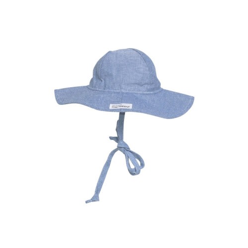 Baby/Toddler UPF 50+ UV Blocking Wide Brim Floppy Sun Hat, Small