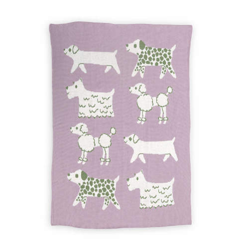 Puppies - Knit Baby & Kids Blanket
