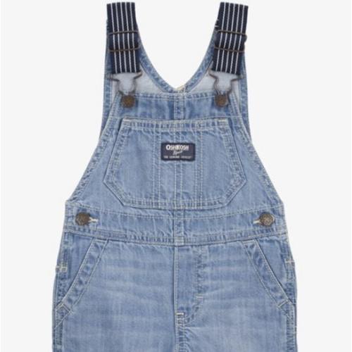 Baby Denim Shortalls - Blue - OshKosh B'gosh | Carter's