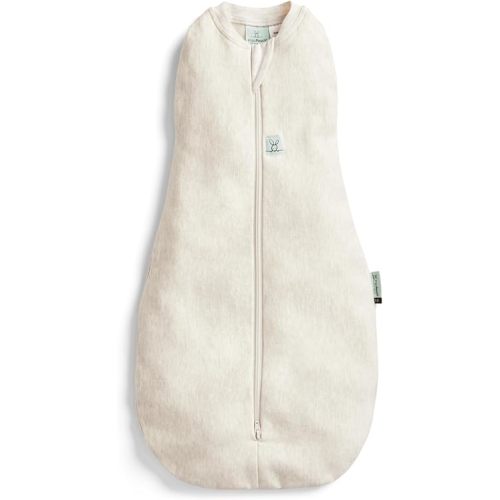 ergoPouch 1.0 TOG Cocoon Baby Sleep Sack 6-12 Months, Swaddle Sleeping Bag, Temperature Control Wearable Blanket (Oatmeal Marle)