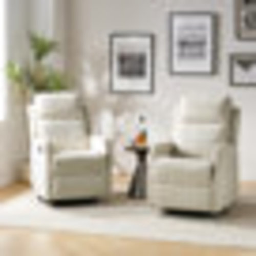 Ebern Designs Adwit 26.5"W Modern Swivel Rocker Manual Recliner & Reviews | Wayfair