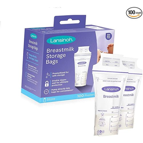 Breastmilk Storage Bags, 100 Count - 100 Count (Pack of 1)