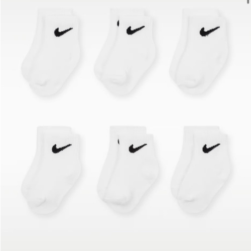 Nike Swoosh Baby Ankle Socks (6 Pairs). Nike.com
