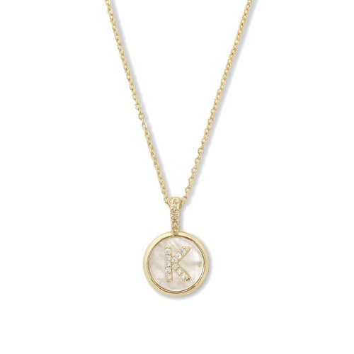 Baby Love Letters Initial Pendant Necklace