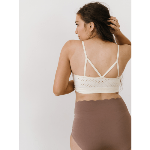 Adore Maternity & Nursing Bralette - Shell