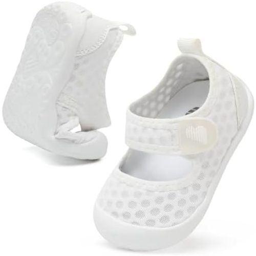 BARERUN Toddler Water Shoes Barefoot Water Shoes for Kids Baby Wide Aqua Socks with Arch Support Quick-Dry Breathable Boys Girls Sandals Walking Shoes for Beach Swim Pool Shoes