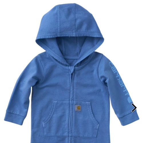 Carhartt French Terry Long-Sleeve Full-Zip Hooded Coveralls for Babies | Cabela's