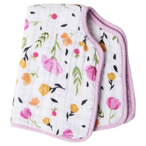 Muslin Burp Cloth, Berry & Bloom