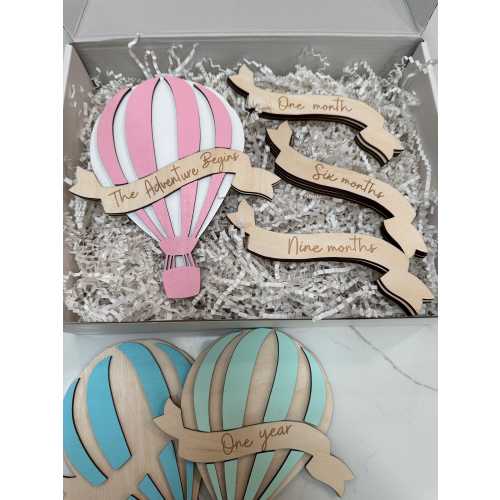 Hot air balloon baby milestone, Balloon Baby Milestone, Hot Air Balloon baby decor, Baby Photo Prob, Baby Shower Gift, Newborn Photo Prop