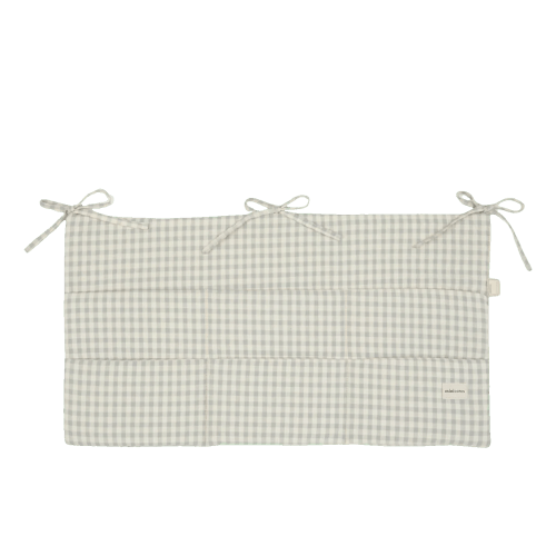 Crib Organizer - Vichy Blue